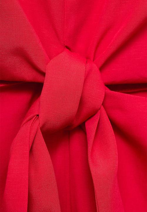 MANGO - Jumpsuit Lana - Red