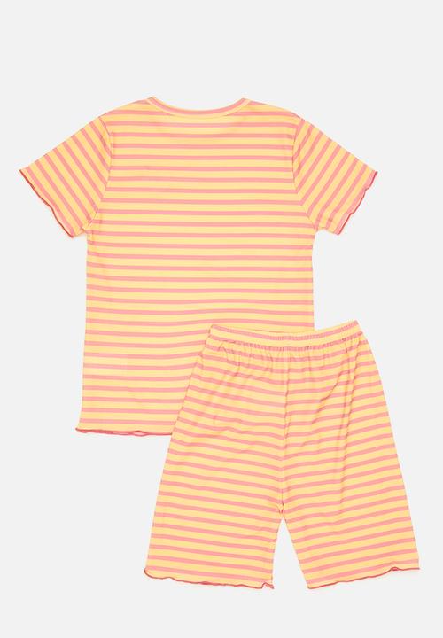 Pop Candy - Striped pj set - multi