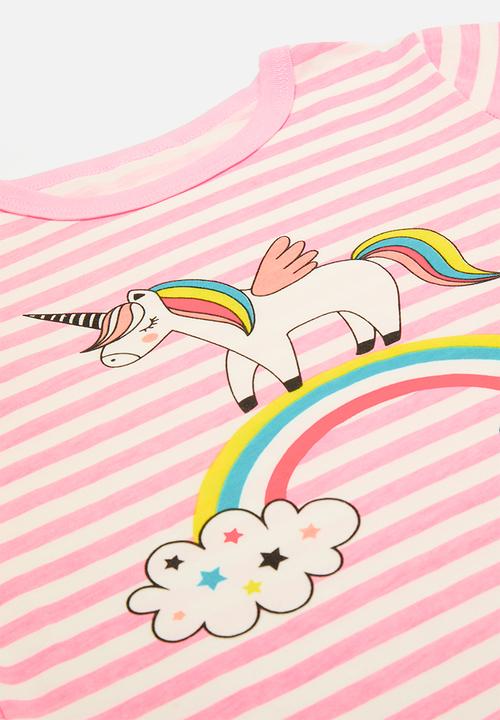 Pop Candy - Stripe pj set - pink