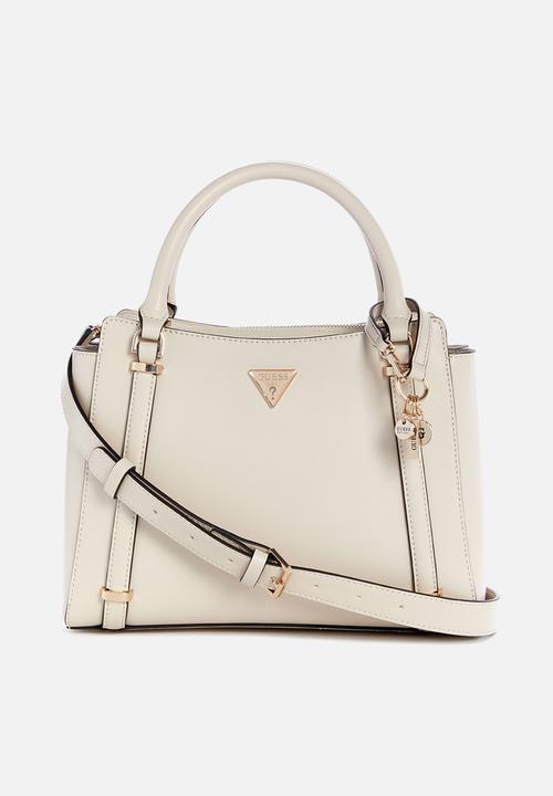 GUESS - Daryna Ii 2 Comp Satchel Bag - Bone
