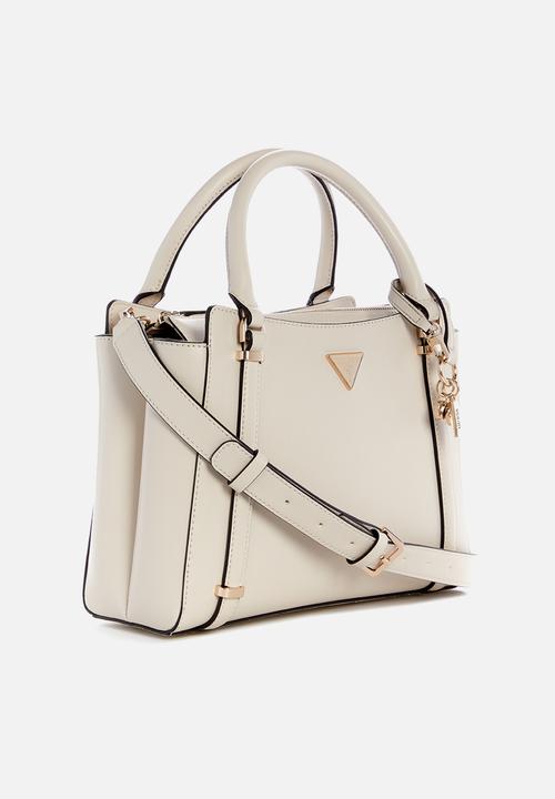 GUESS - Daryna Ii 2 Comp Satchel Bag - Bone