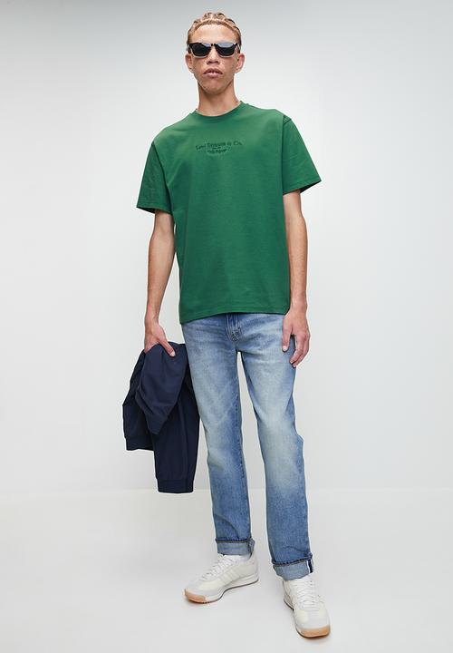 Levi’s® - Vintage Fit Graphic Tee - Archival 2Hp Tee 1 Dark Green Graphic