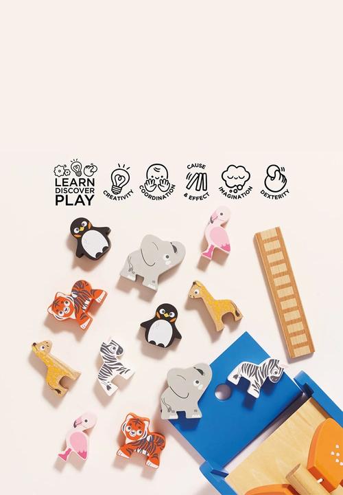 Le Toy Van - Noah's Ark & Animals Shape Sorter - multi