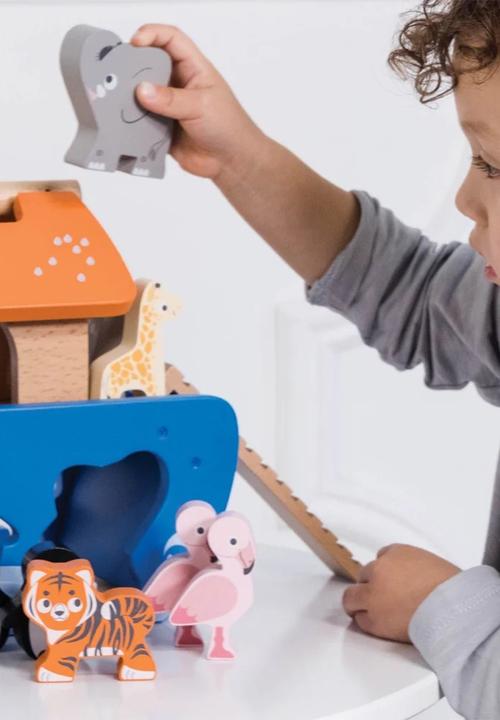 Le Toy Van - Noah's Ark & Animals Shape Sorter - multi
