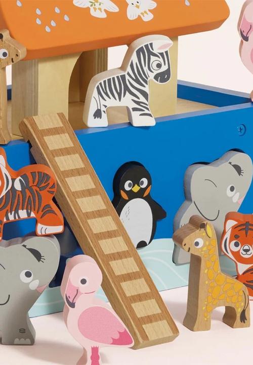 Le Toy Van - Noah's Ark & Animals Shape Sorter - multi