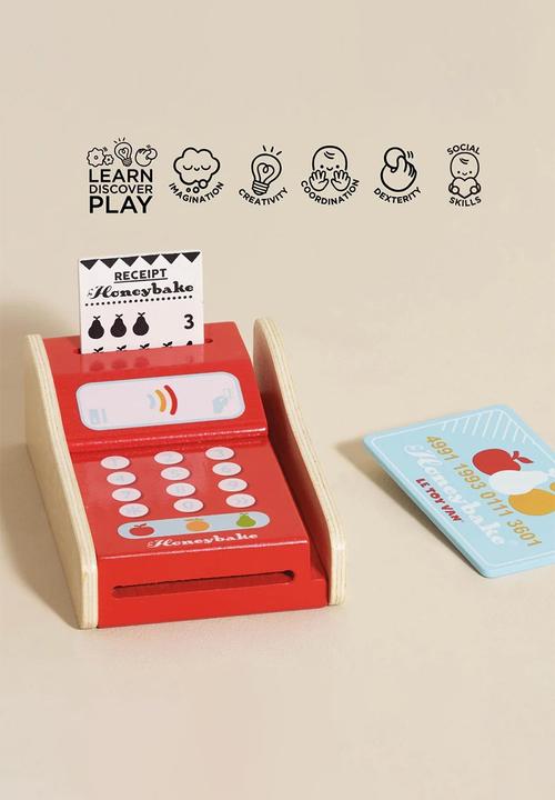 Le Toy Van - Wooden Shop Card Machine - multi