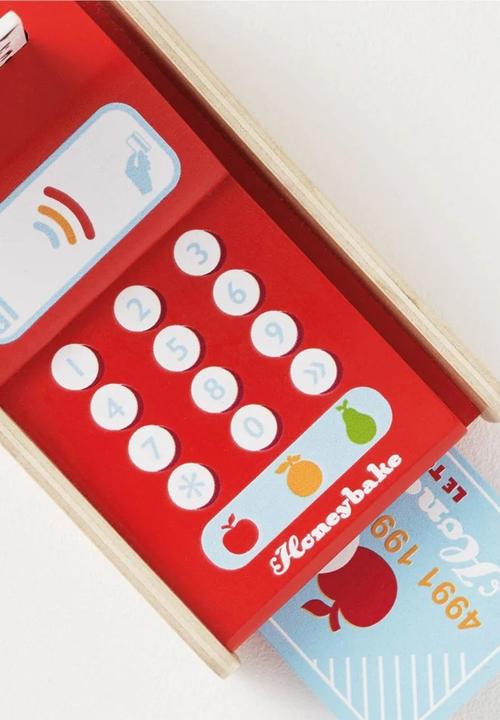 Le Toy Van - Wooden Shop Card Machine - multi