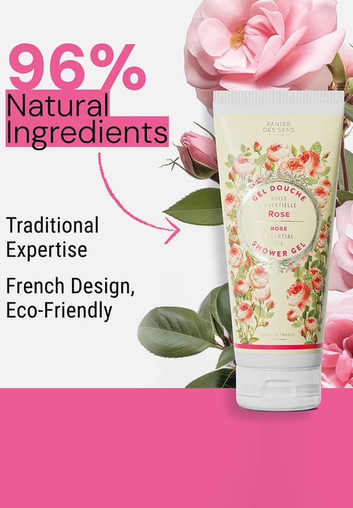 Panier Des Sens - Rose Shower Gel