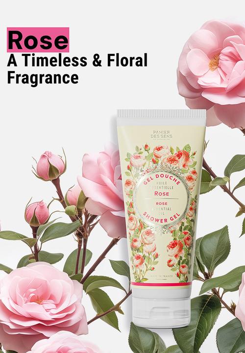 Panier Des Sens - Rose Shower Gel