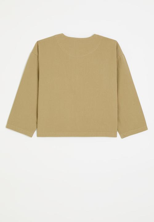 Pop Candy - Cocoon jacket - tan