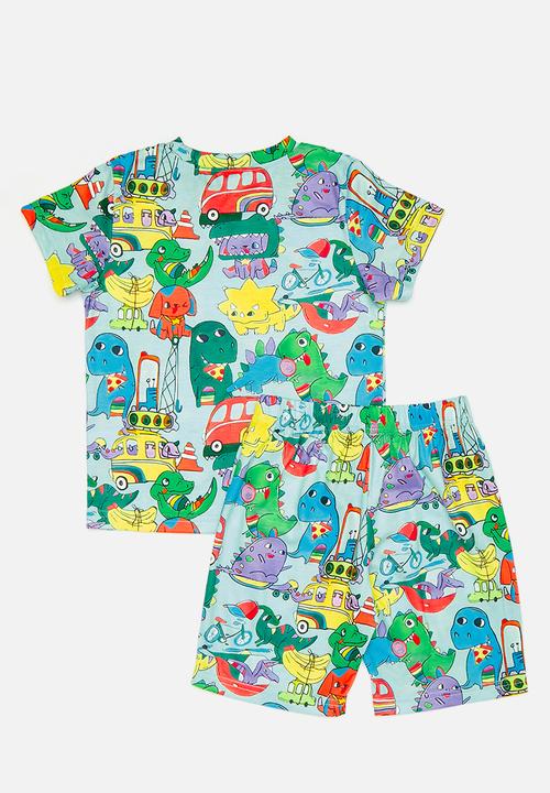 Pop Candy - Printed pj set  - multi