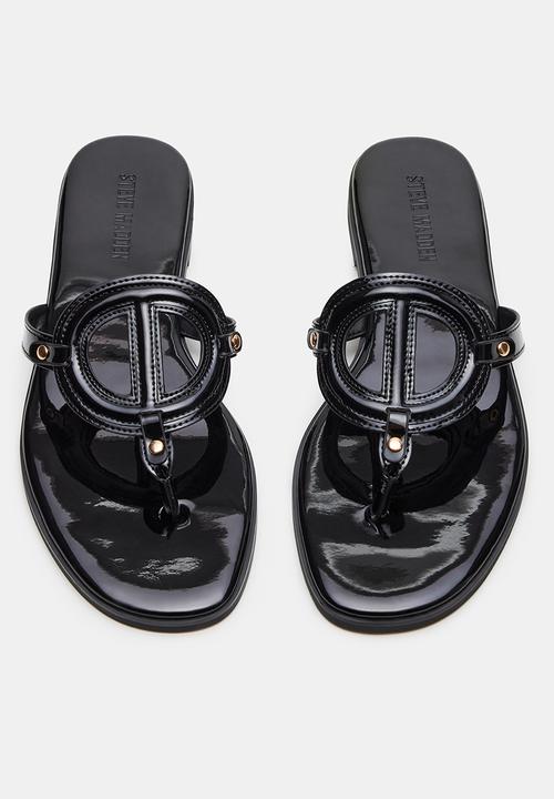 Steve Madden - Kade t-bar - black patent