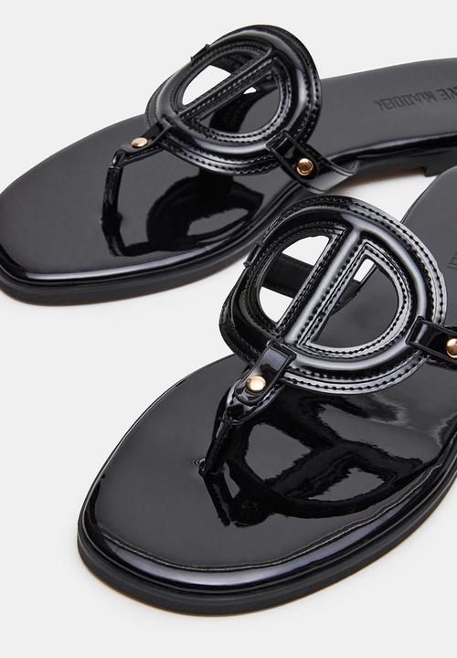 Steve Madden - Kade t-bar - black patent
