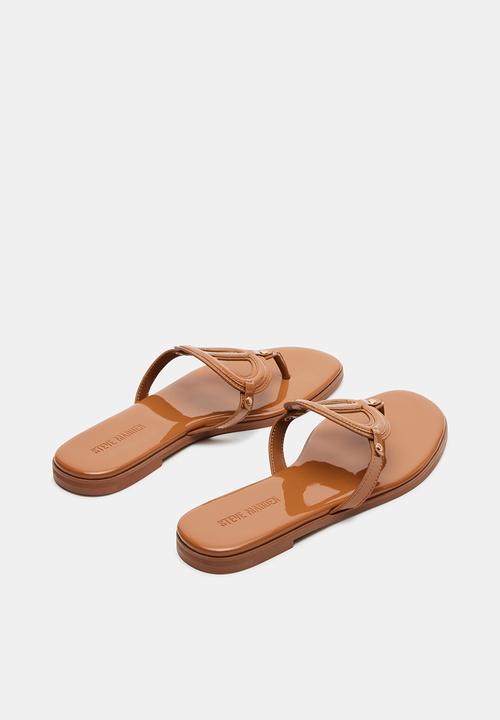 Steve Madden - Kade t-bar - tan patent