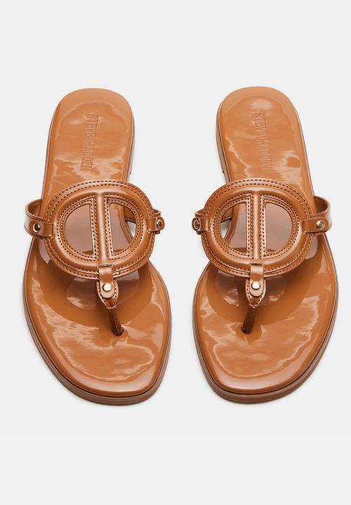 Steve Madden - Kade t-bar - tan patent