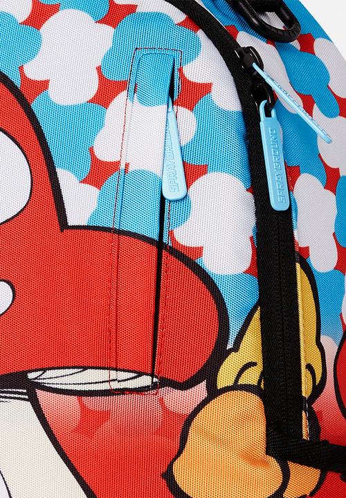 Sprayground - Smurf chilling sprayground dlxr backpack- red