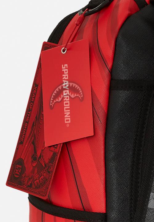 Sprayground - Bugs curtain reveal dlxsv backpack- black