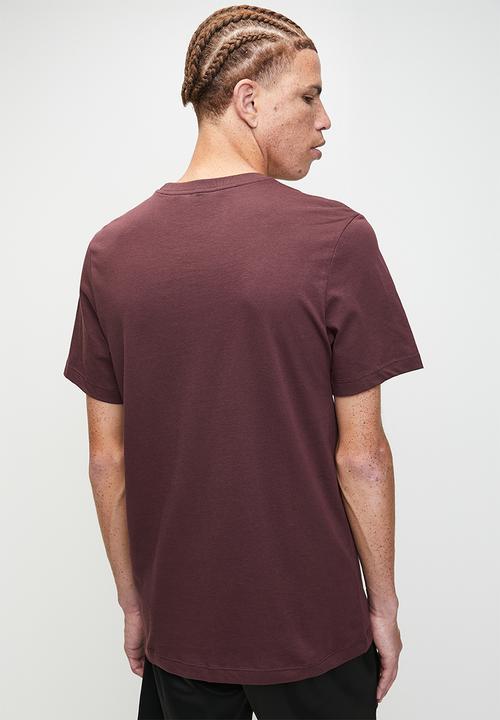 Nike - NSW Embroider Swoosh Tee - Maroon