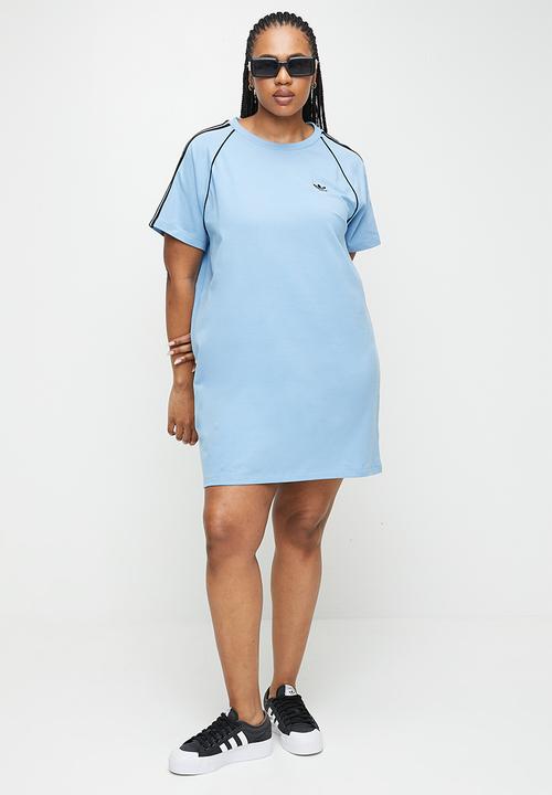 adidas Originals - Plus sst t dress - ash blue