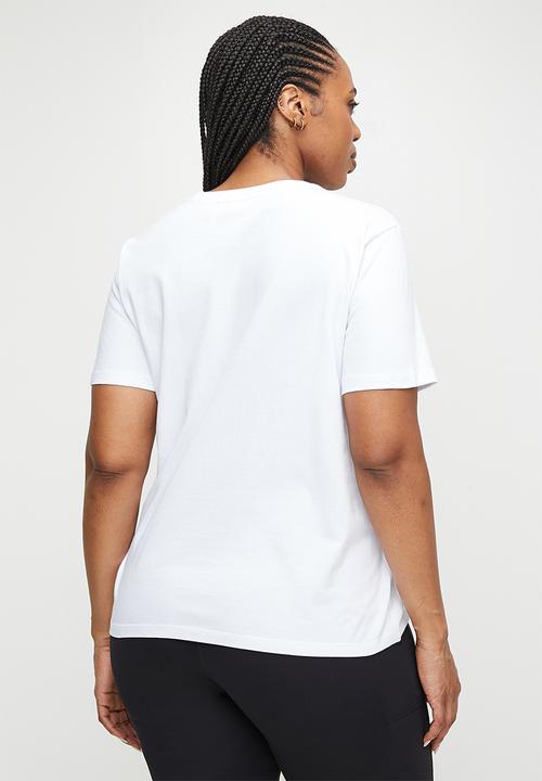 adidas Originals - Plus 80S logo t - white