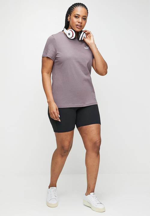 PUMA - Plus Ess Small No. 1 Logo Tee (S) - Raisin