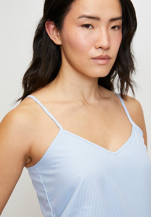 Jockey - Jockey ladies strappy vest - thin light blue