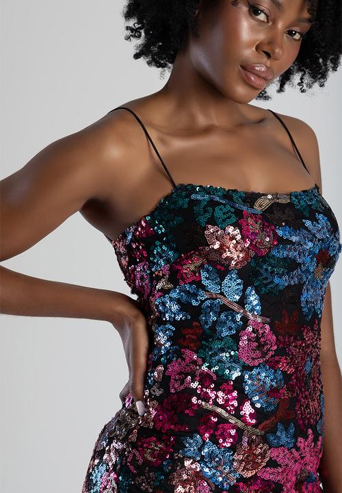 SISSY BOY - Give My All:Basic Glam Maxi Dress - Pink / Blue