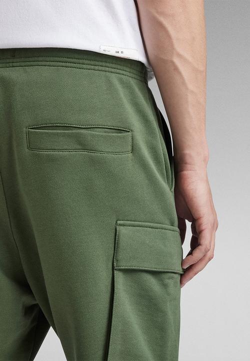G-STAR - Cargo pkt sw pant - Green 