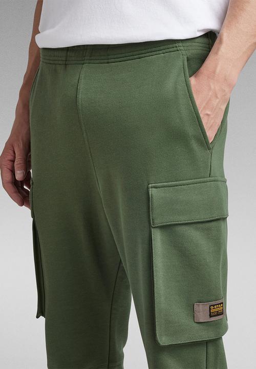 G-STAR - Cargo pkt sw pant - Green 