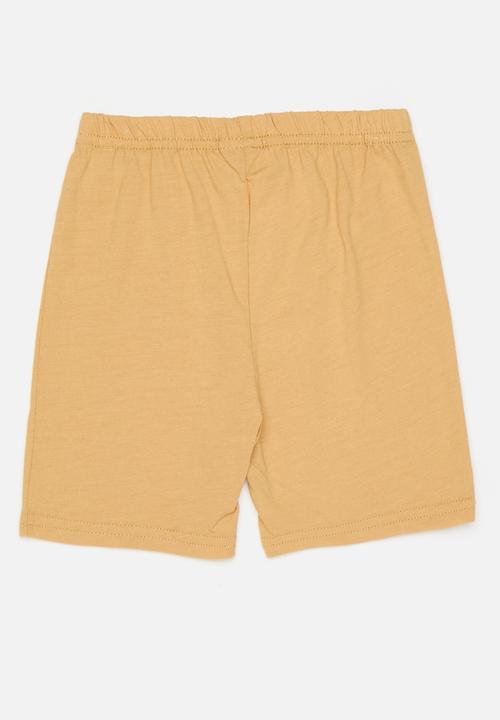 Pop Candy - Shorts - solar panel brown