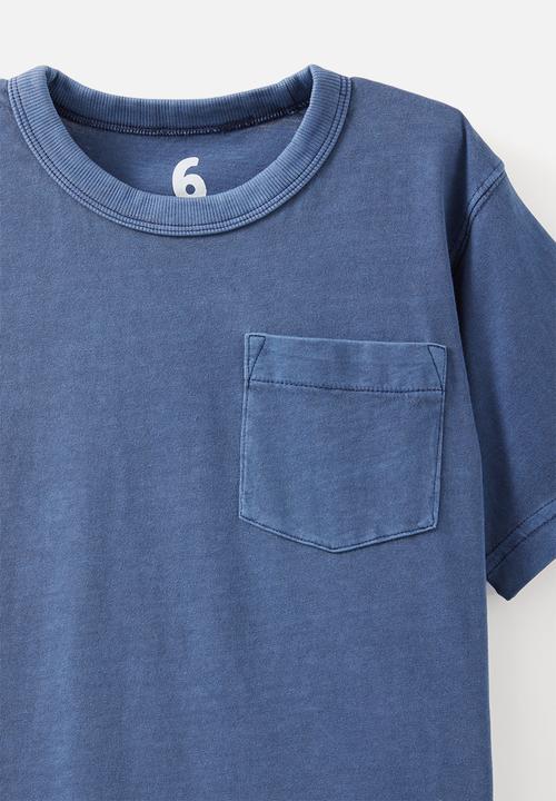 Cotton On - The essential short sleeve tee - deep dive wash