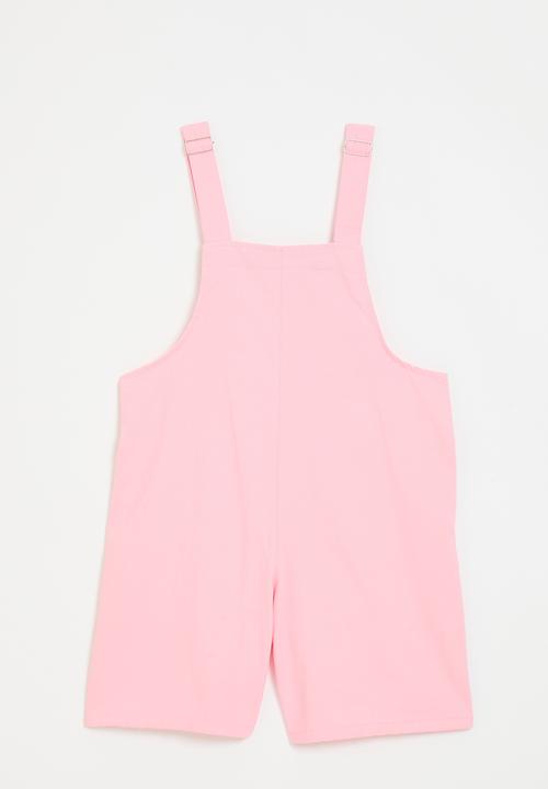 Pop Candy - Short dungarees - light pink