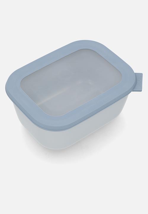 Mepal - Cirqula Set Rectangular 3pcs (750+1500+3000) - Nordic Blue