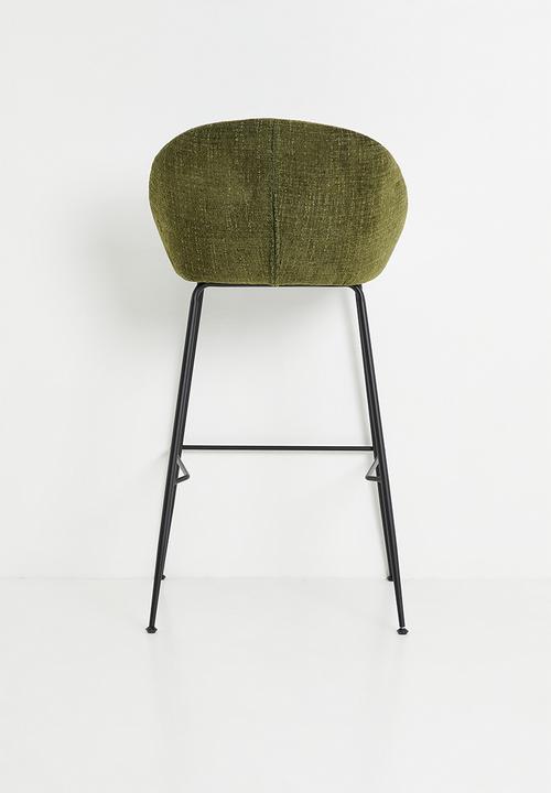 Sixth Floor - Ruston barstool - green