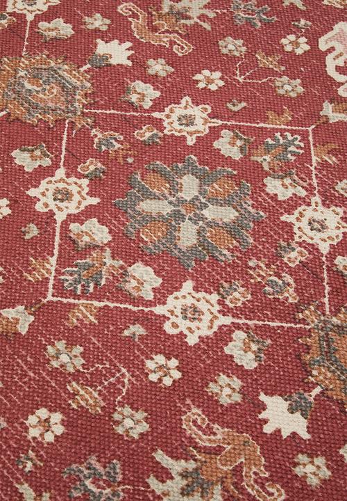 Sixth Floor - Spring Floral Cotton Rug - Multi