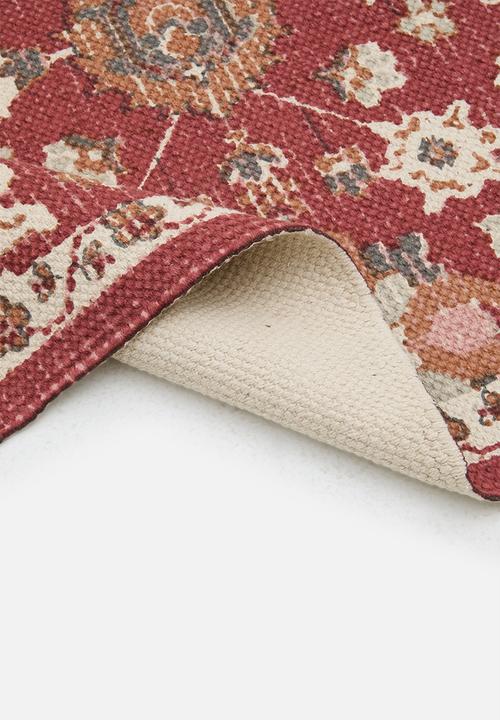 Sixth Floor - Spring Floral Cotton Rug - Multi