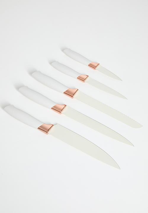 Maisonware - 19pc Utensil set with holder - Off White