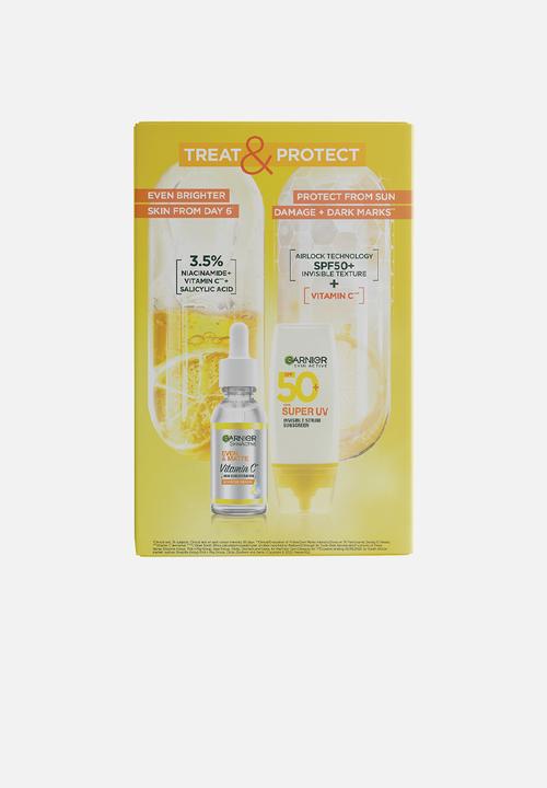 Garnier - Vitamin C Glow Kit: Booster Serum 30ml and SuperUV Serum