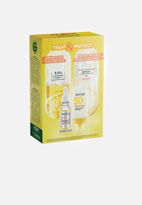 Garnier - Vitamin C Glow Kit: Booster Serum 30ml and SuperUV Serum