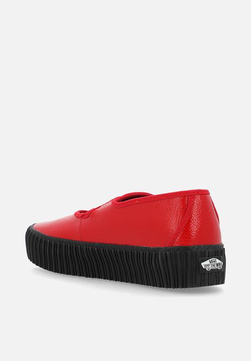 Vans - Red - IZQ - Patent Racing Red