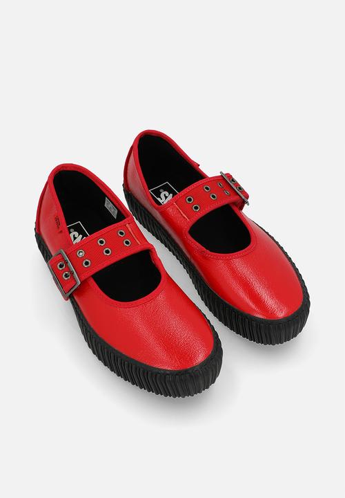 Vans - Red - IZQ - Patent Racing Red