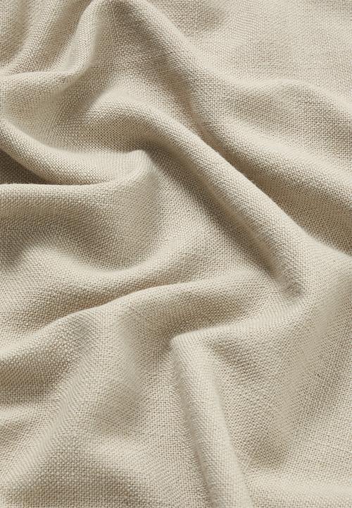 Sixth Floor - Linen Blend Luxe Eyelet Curtain - Taupe