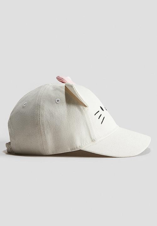 H&M - Cotton cap - cream/hello kitty 
