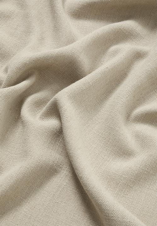 Sixth Floor - Linen Blend Luxe Taped Curtain - Taupe