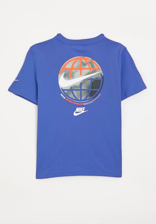 Nike - Nike sportswear globe tee - comet blue