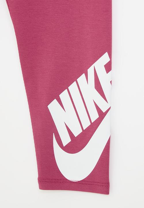 Nike - Nike high rise leggings - sweet beet