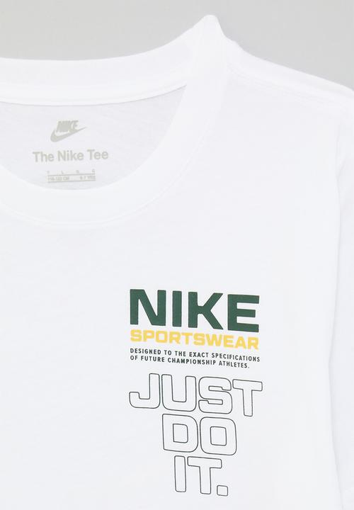 Nike - Nike sportswear globe tee - white