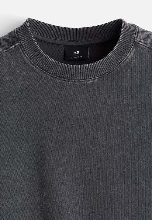 H&M - Oversized fit vest top - dark grey
