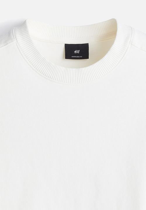 H&M - Oversized fit vest top - white
