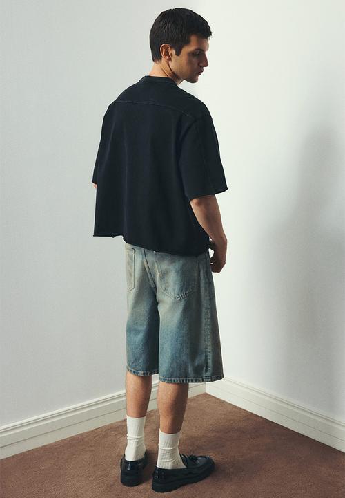 H&M - Oversized fit T-shirt - black